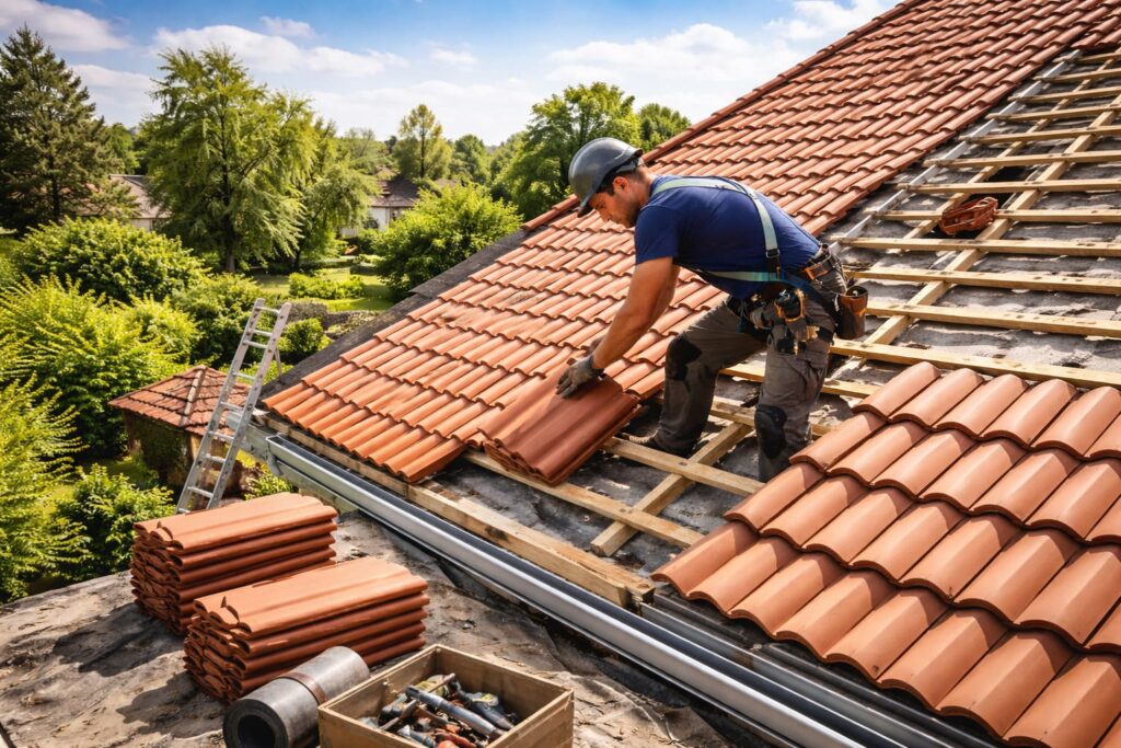 changement couverture Compiègne